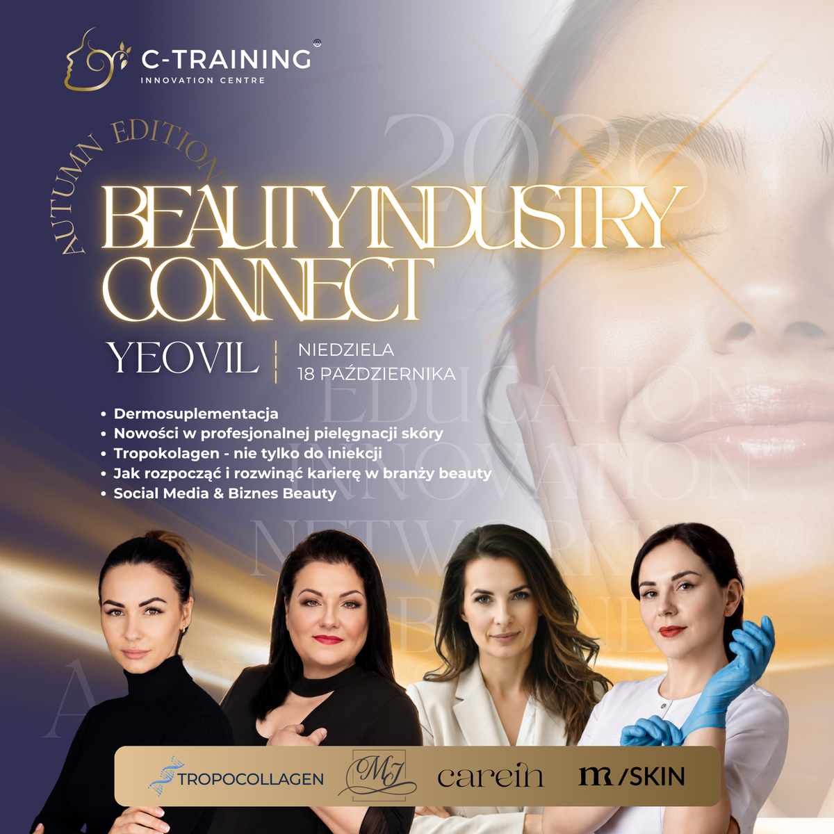 BEAUTY INDUSTRY CONNECT 2026 - Yeovil - 18 Października - Kup Bilety