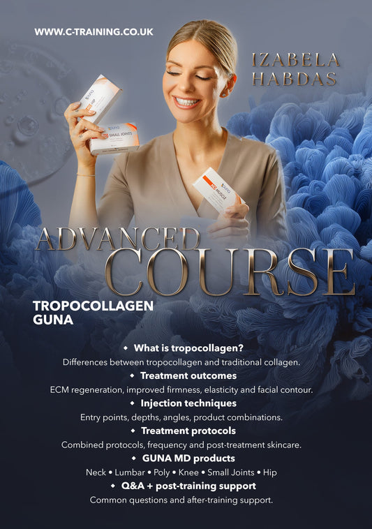 ✨ CPD Group Accredited ✨ADVANCED TROPOCOLLAGEN COURSE